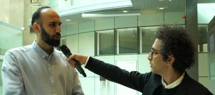 The son of Hamid Nouri, interviewed by Omid Montazeri of BBC
